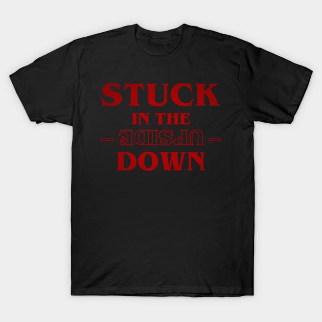 Stuck in the upside down T-Shirt by secondskin